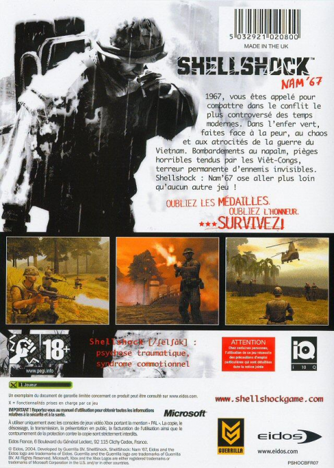 Shellshock - Nam '67 — box-2D (FR)