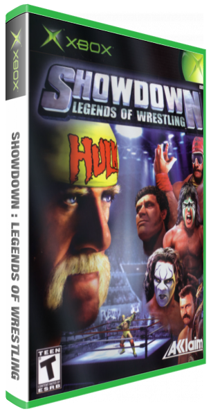 Showdown - Legends Of Wrestling — box-3D (US)