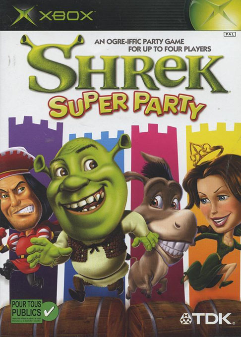 Shrek - Super Party — box-2D (FR)