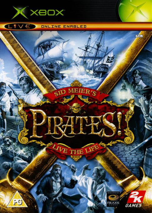 Sid Meier's Pirates! — box-2D (EU)