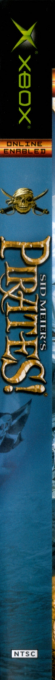 Sid Meier's Pirates! — box-2D-side (US)