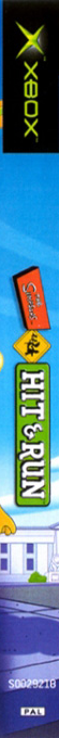 Simpsons - Hit And Run, The — box-2D-side (AU)