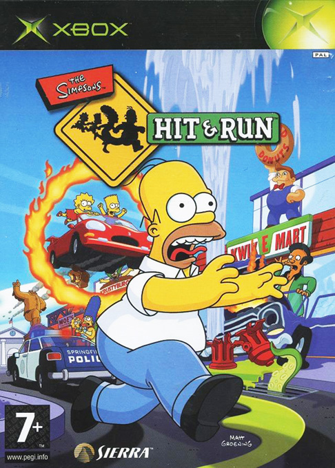 Simpsons - Hit And Run, The — box-2D (FR)