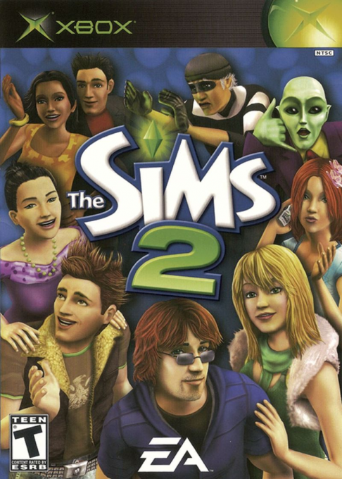 Sims 2, The box art