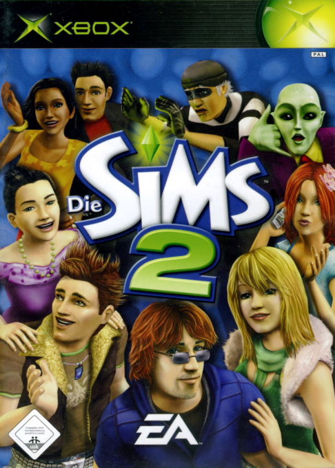 Sims 2, The — box-2D (DE)