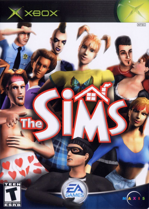 Sims, The box art