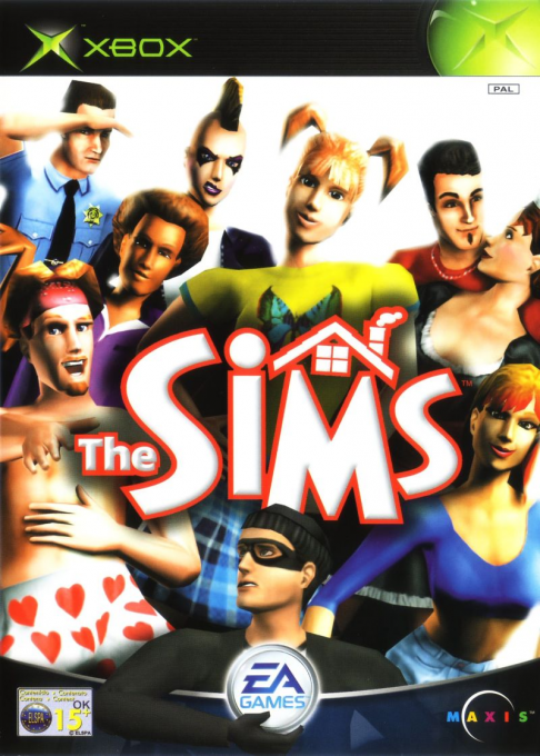 Sims, The — box-2D (UK)