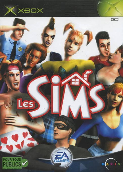 Sims, The — box-2D (FR)
