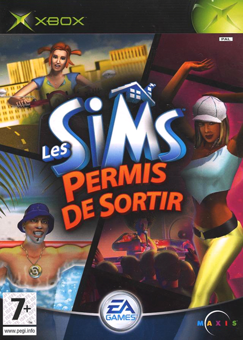 Sims, The - Bustin' Out — box-2D (FR)
