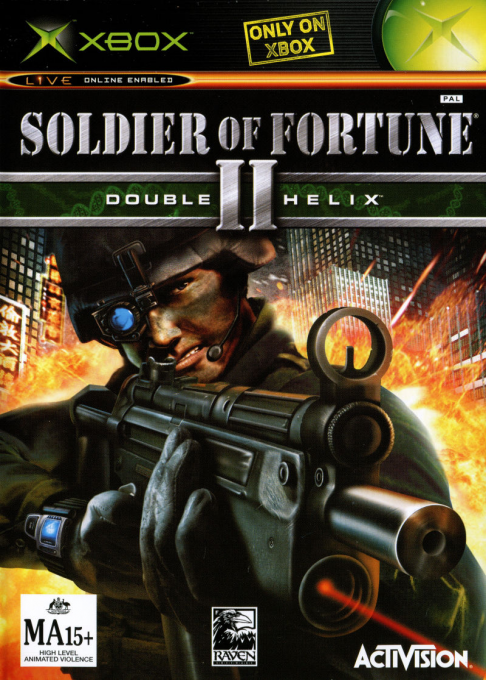 Soldier Of Fortune 2 - Double Helix — box-2D (AU)