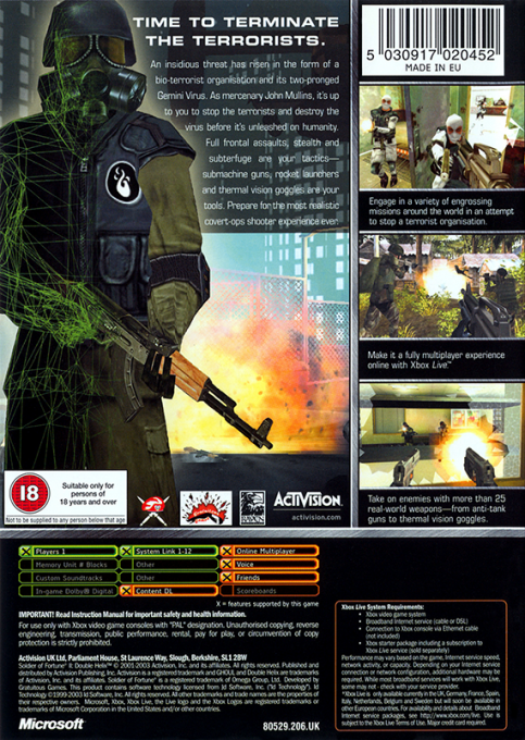 Soldier Of Fortune 2 - Double Helix — box-2D-back (UK)