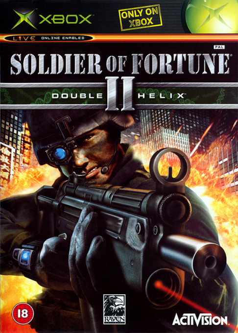 Soldier Of Fortune 2 - Double Helix — box-2D (UK)