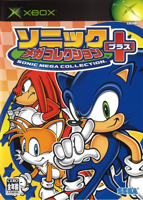 Sonic Mega Collection Plus — box-2D (JP)