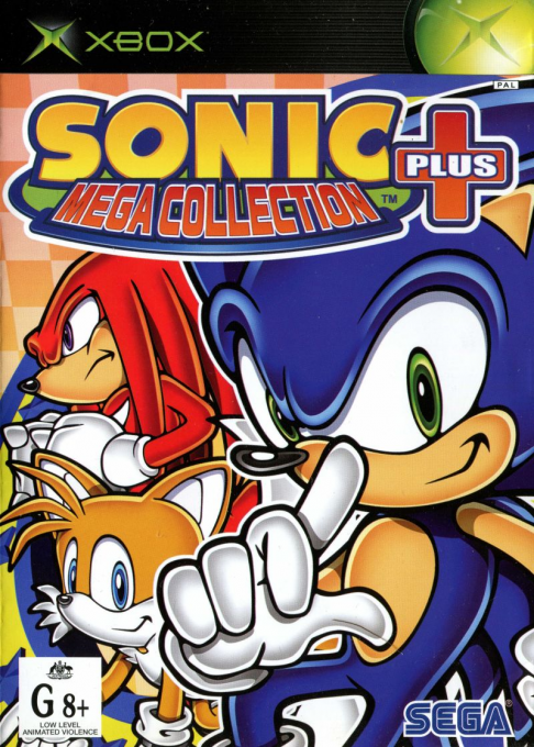 Sonic Mega Collection Plus — box-2D (AU)