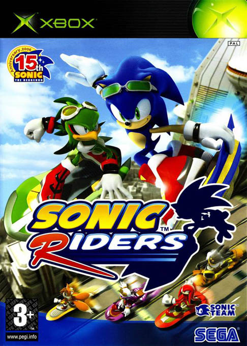Sonic Riders — box-2D (EU)