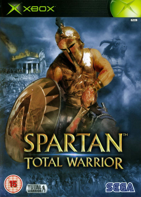 Spartan - Total Warrior — box-2D (UK)
