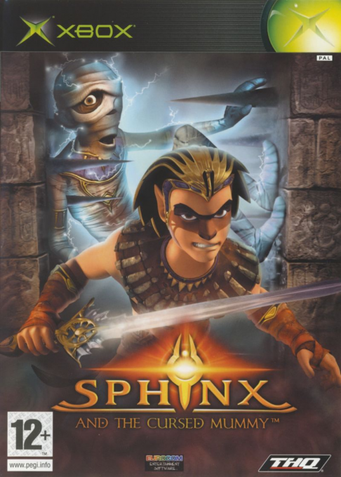 Sphinx and the Cursed Mummy — box-2D (EU)