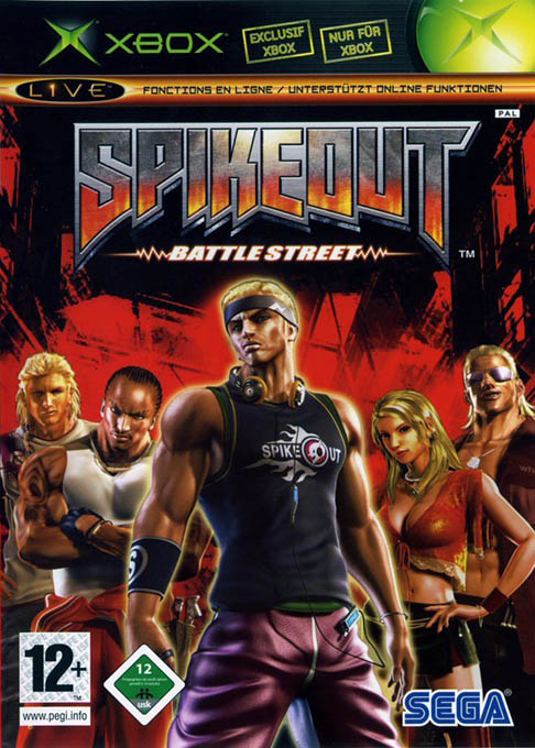 Spikeout Battle Street — box-2D (DE)