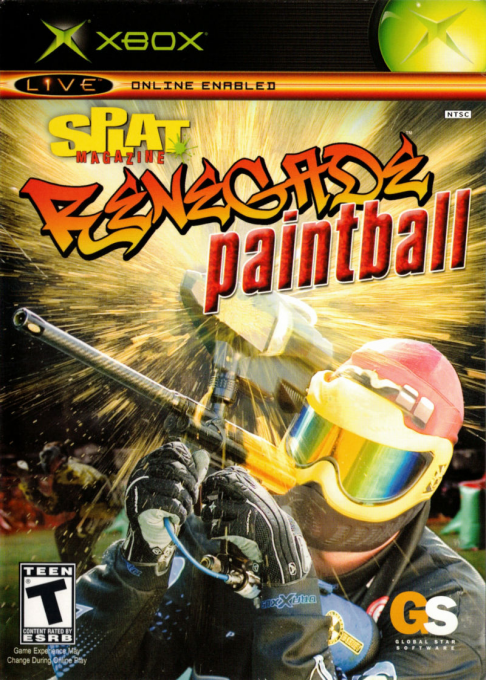 Splat Renegade Paintball box art