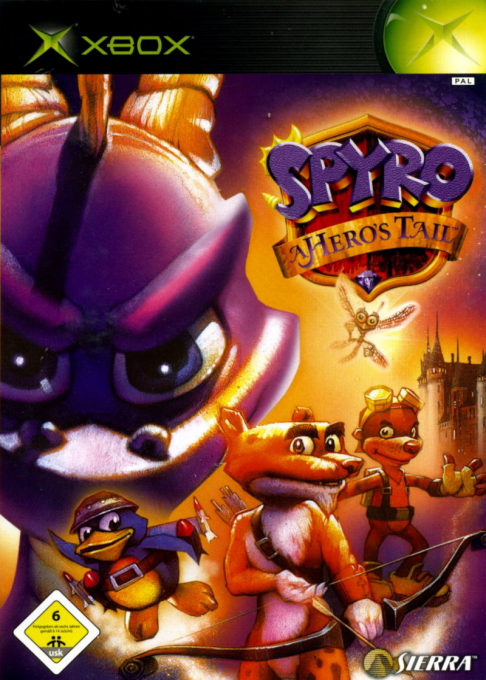 Spyro - A Hero's Tail — box-2D (DE)
