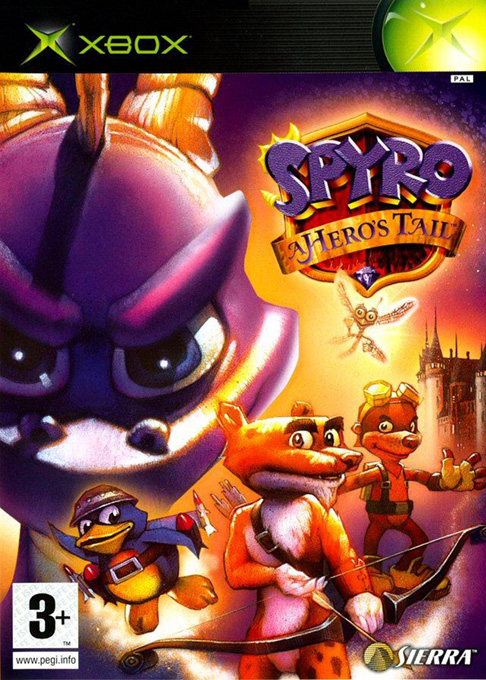Spyro - A Hero's Tail — box-2D (FR)