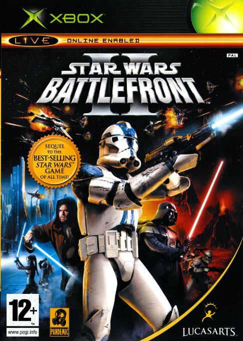 Star Wars Battlefront 2 — box-2D (EU)