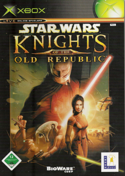 Star Wars - Knights Of The Old Republic — box-2D (DE)