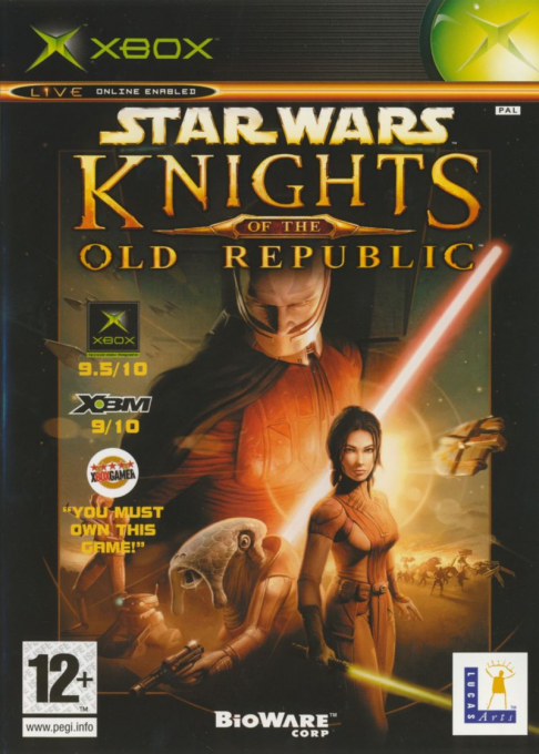 Star Wars - Knights Of The Old Republic — box-2D (UK)