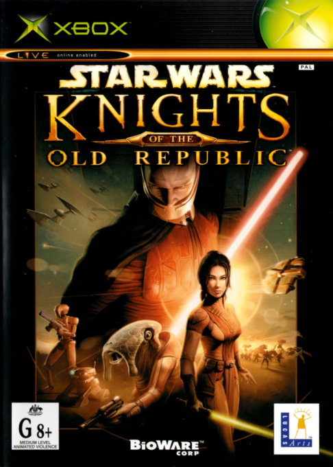 Star Wars - Knights Of The Old Republic — box-2D (AU)