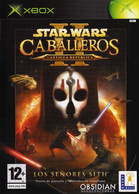Star Wars - Knights Of The Old Republic 2 - The Sith Lords — box-2D (SP)