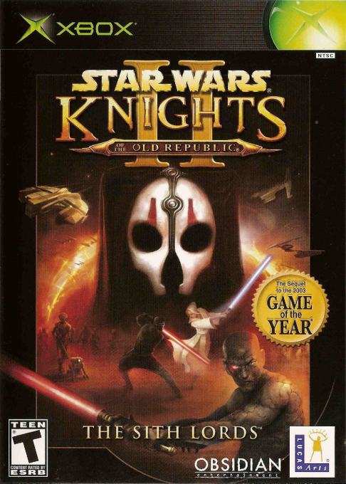 Star Wars - Knights Of The Old Republic 2 - The Sith Lords box art