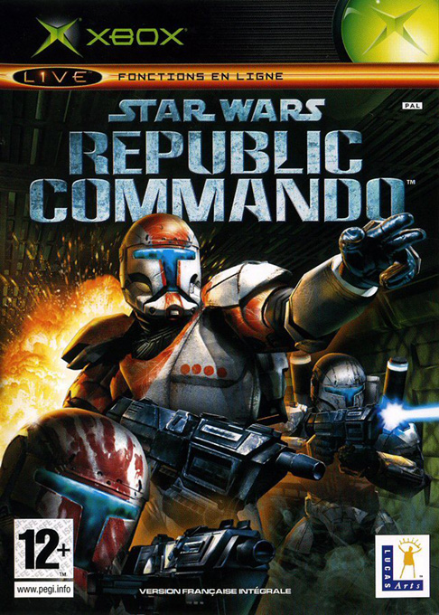 Star Wars - Republic Commando — box-2D (FR)