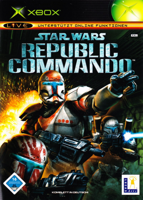 Star Wars - Republic Commando — box-2D (DE)