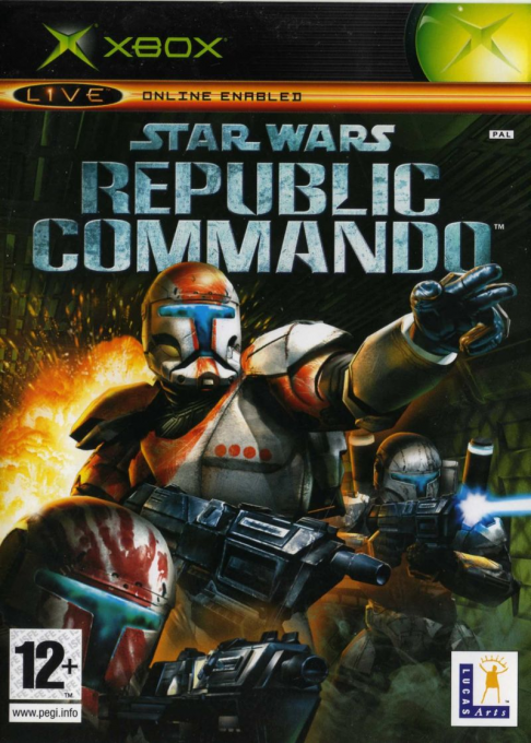 Star Wars - Republic Commando — box-2D (EU)