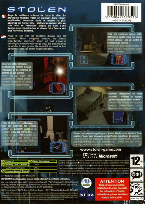 Stolen — box-2D-back (FR)