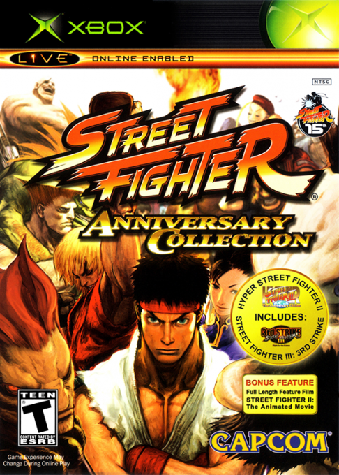 Street Fighter Anniversary Collection box art