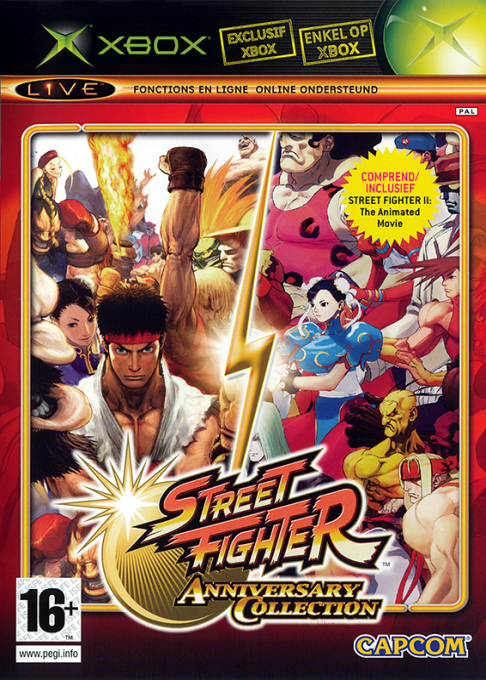 Street Fighter Anniversary Collection — box-2D (FR)