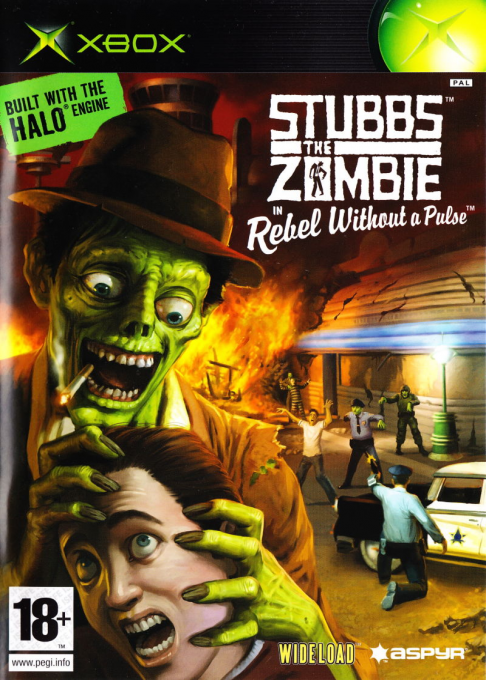 Stubbs The Zombie In Rebel Without A Pulse — box-2D (EU)