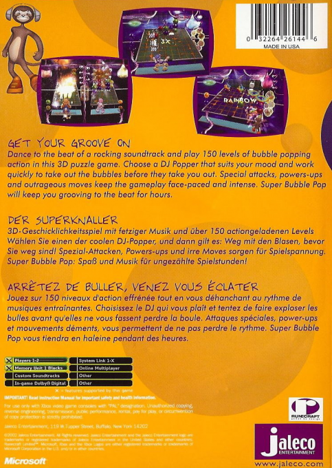 Super Bubble Pop — box-2D-back (EU)