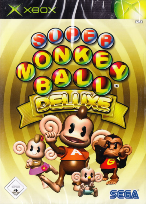 Super Monkey Ball Deluxe — box-2D (DE)