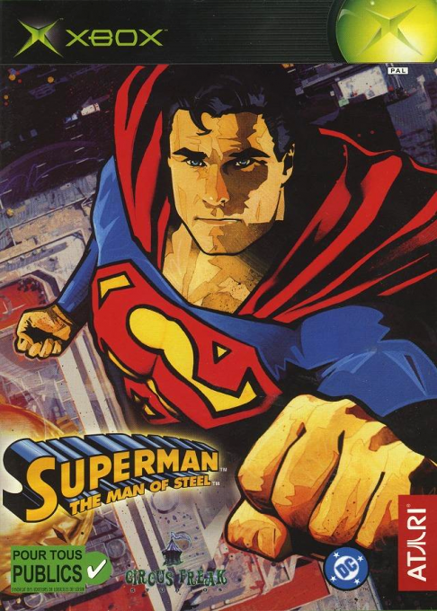 Superman - The Man Of Steel — box-2D (FR)