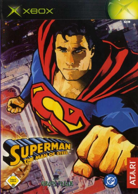 Superman - The Man Of Steel — box-2D (DE)