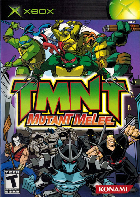 TMNT - Mutant Melee box art