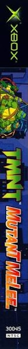 TMNT - Mutant Melee — box-2D-side (US)