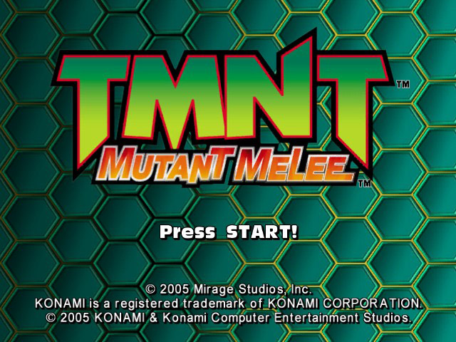 TMNT - Mutant Melee — sstitle (US)