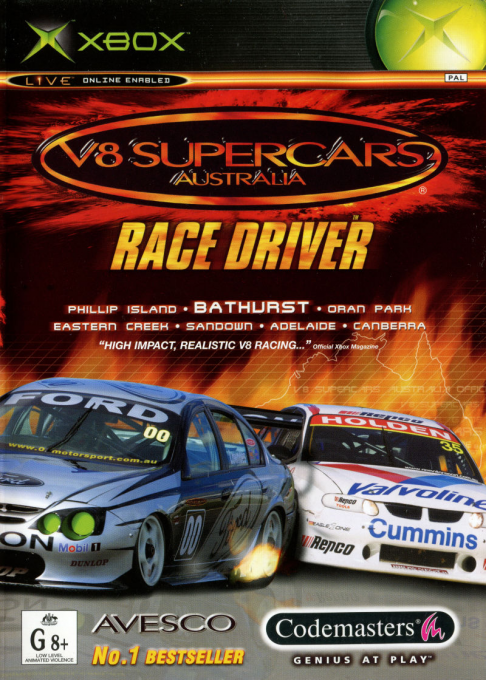 Toca Race Driver — box-2D (AU)