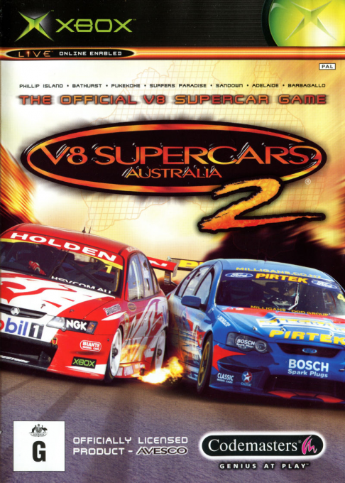 Toca Race Driver 2 - Ultimate Racing Simulator — box-2D (AU)
