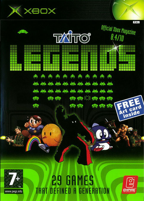 Taito Legends — box-2D (EU)