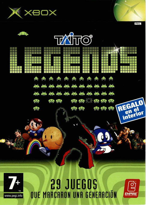 Taito Legends — box-2D (SP)