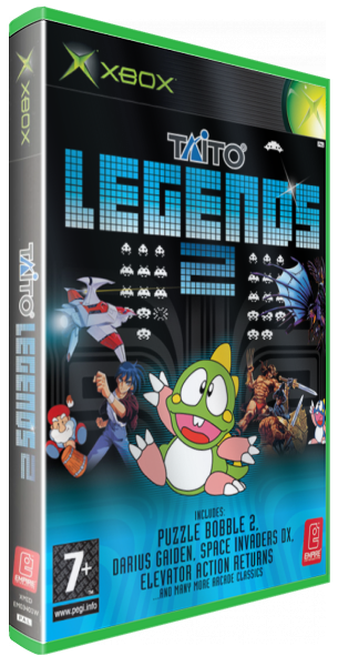Taito Legends 2 — box-3D (EU)